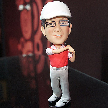 高爾夫球公仔-男生公仔(15公分)